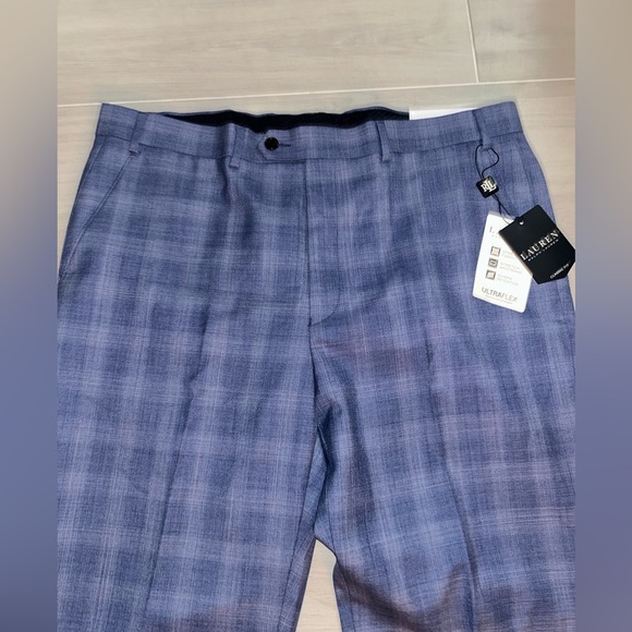 Lauren Ralph Lauren Men's Edgewood Plaid Classic Fit Suit Pants Wool Blend - Picture 5 of 9